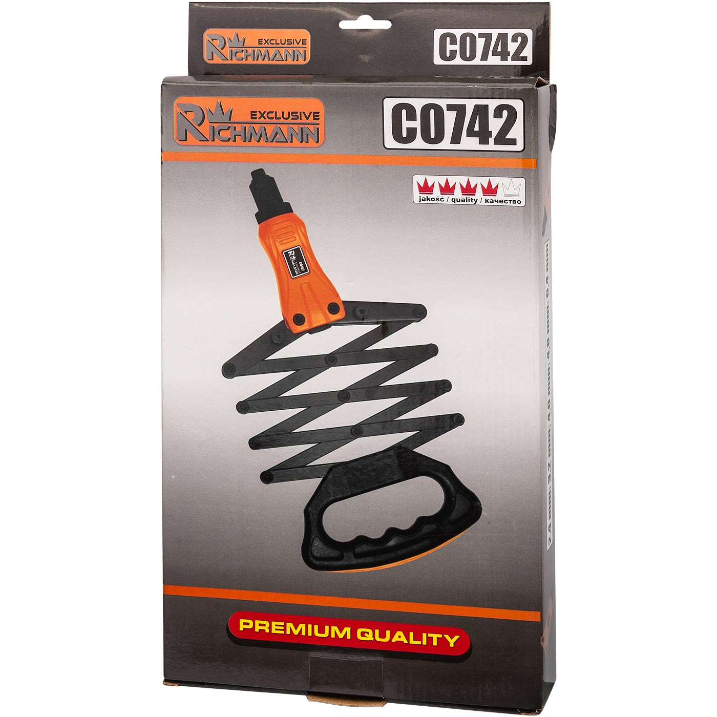 Nitownica harmonijkowa 2,4-6,4 mm | C0742 - Centrum Techniczne Gałązka