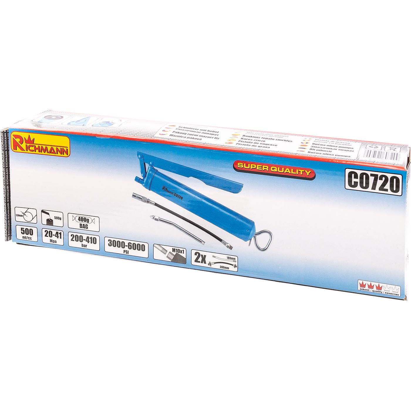 Smarownica 500 ml + 2 wężyki | C0720