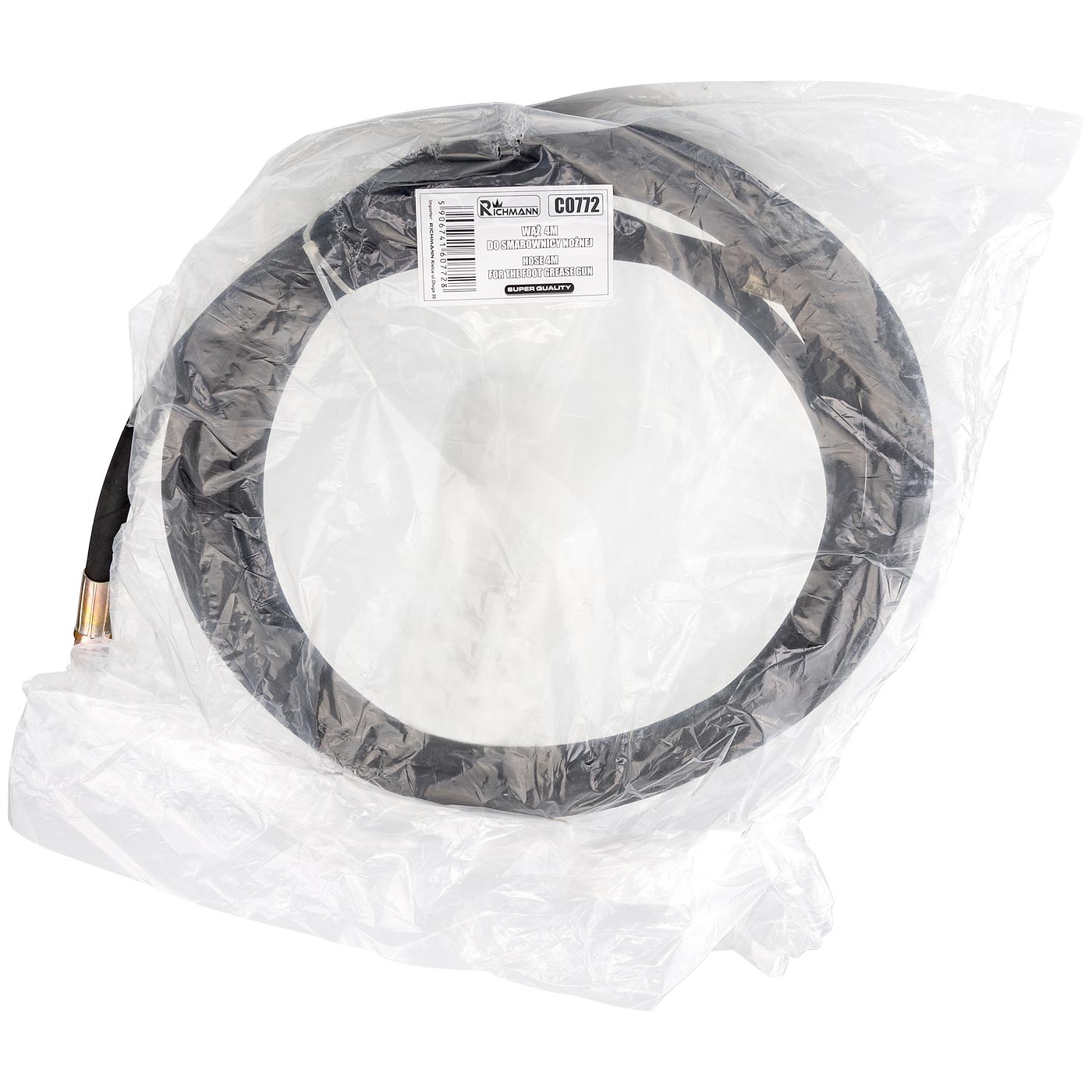 Wąż 4m do smarownicy nożnej | C0772 - Centrum Techniczne Gałązka