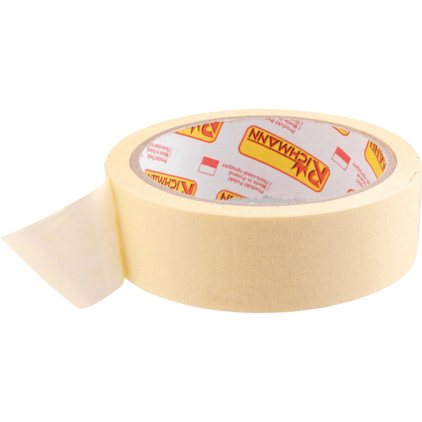 Taśma maskująca papierowa żółta 30mmx25m | C1950 - Centrum Techniczne Gałązka
