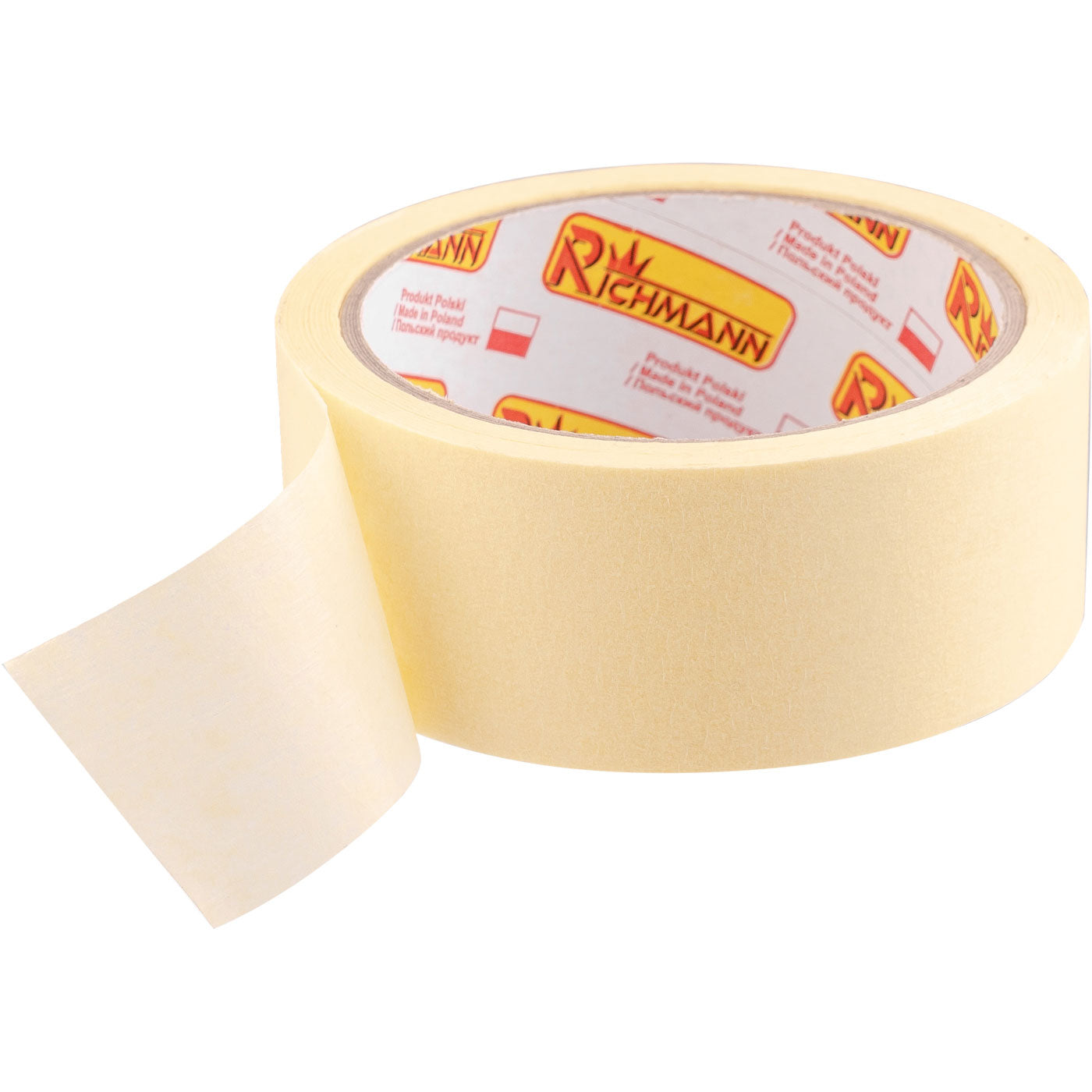 Taśma maskująca papierowa żółta 38mmx25m | C1951 - Centrum Techniczne Gałązka