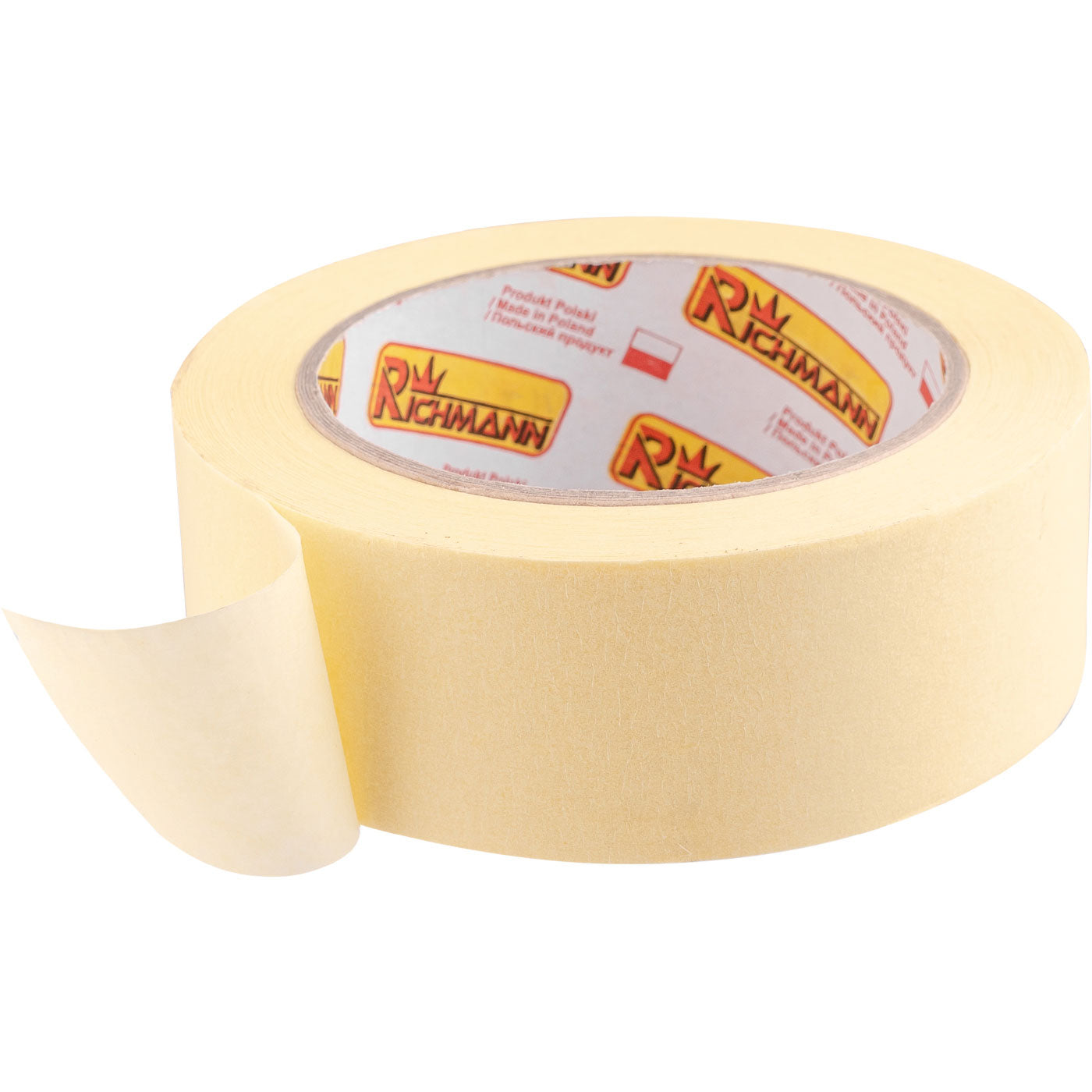 Taśma maskująca papierowa żółta 48mmx50m | C1955 - Centrum Techniczne Gałązka