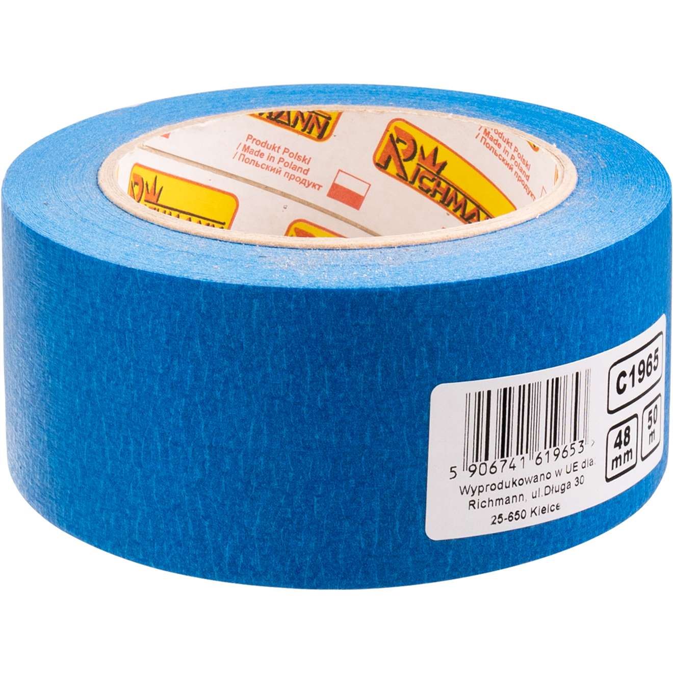 Taśma maskująca niebieska papierowa 48mmx50m | C1965 - Centrum Techniczne Gałązka