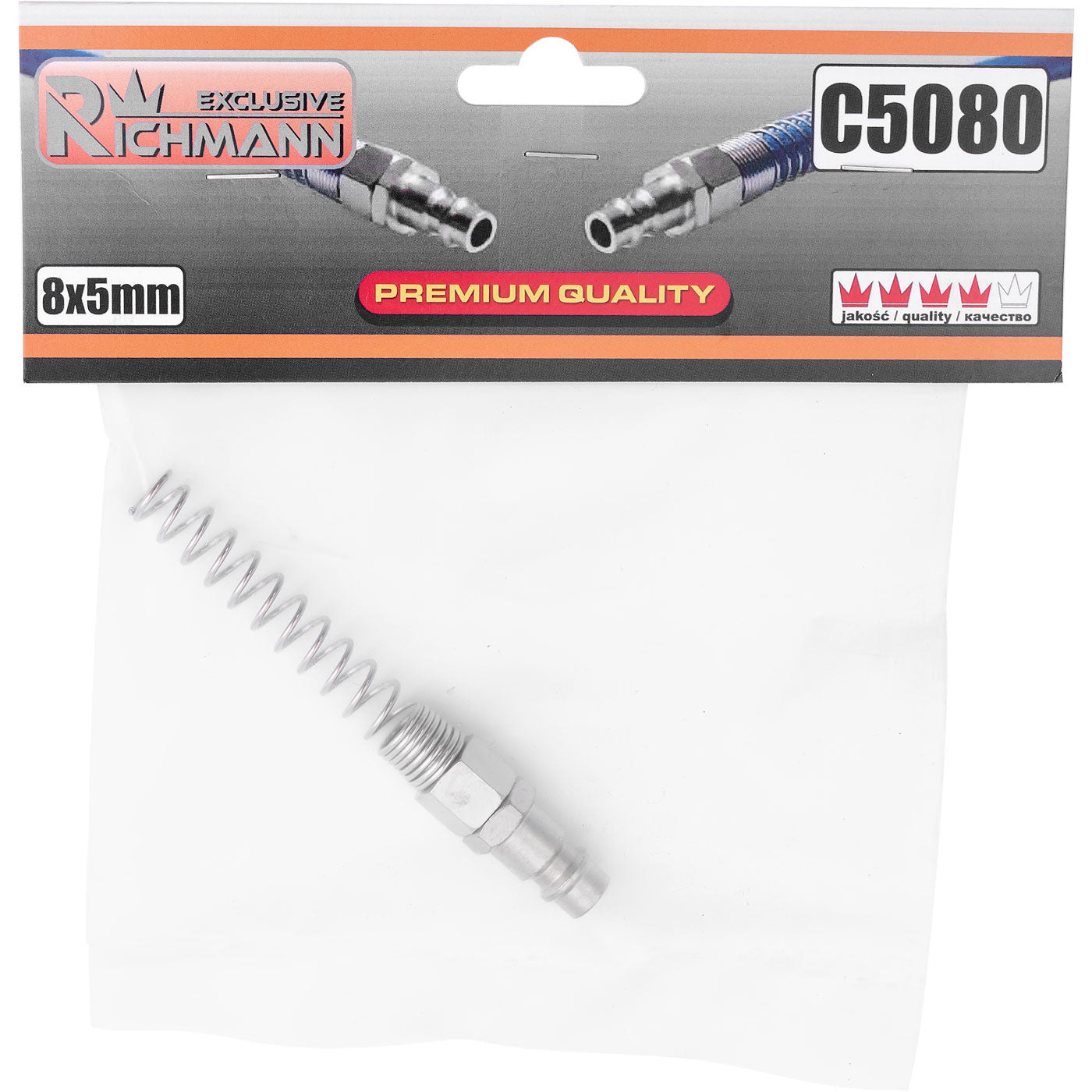 Końcówka do przewodu poliuretanowego "męska" 8x5mm | C5080 - Centrum Techniczne Gałązka