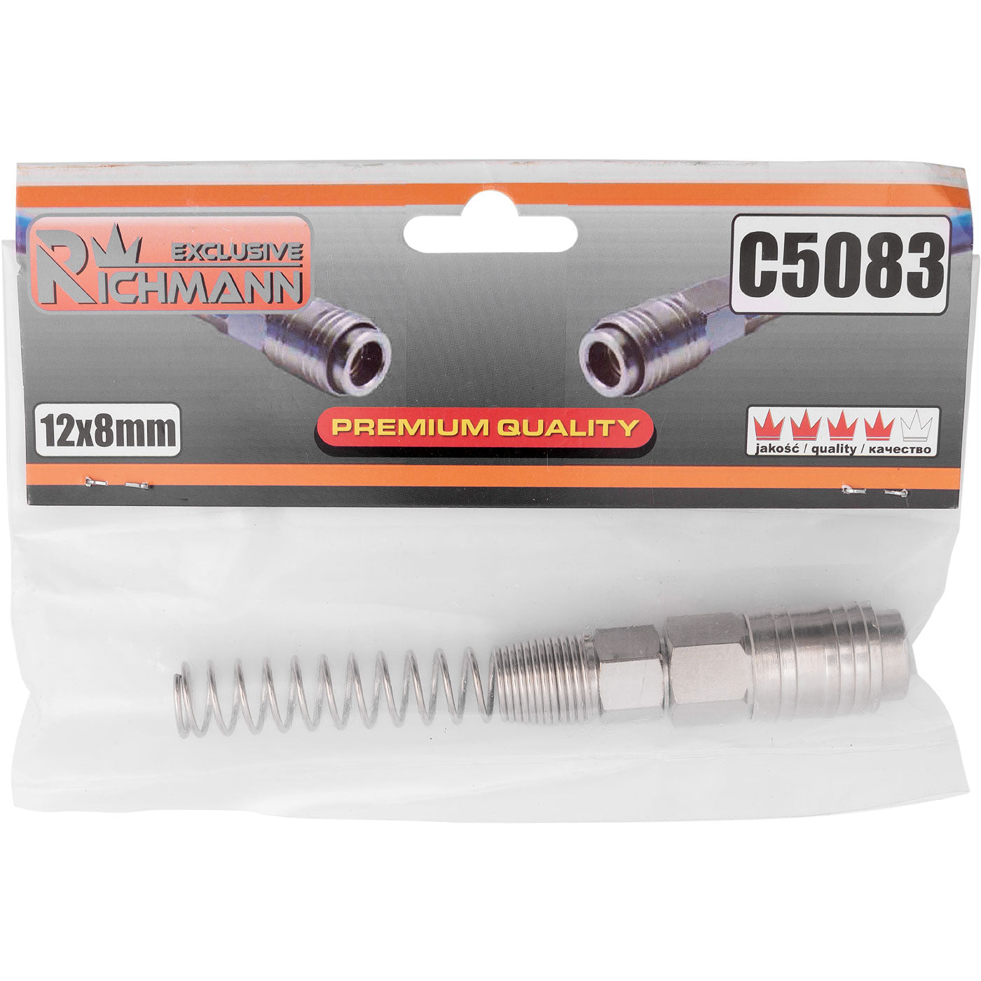 Końcówka do przewodu poliuretanowego "żeńska" 12x8mm | C5083 - Centrum Techniczne Gałązka