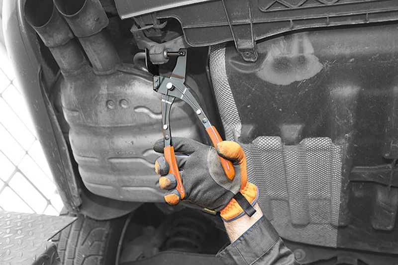 Szczypce do demontażu gum. wieszaków z układu wydech. | 1476GT - Centrum Techniczne Gałązka