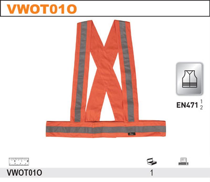 SZELKI OSTRZEGAWCZE UNIWERSALNE POMARAŃCZOWE VWOT01O | VWOT01O - Centrum Techniczne Gałązka