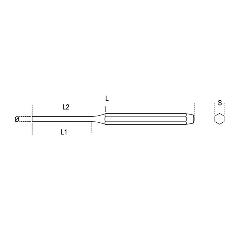 Wybijak cylindryczny 2mm | 31/2 - Centrum Techniczne Gałązka