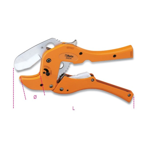 Przecinak do rur PCV fi.0-50mm | 342A