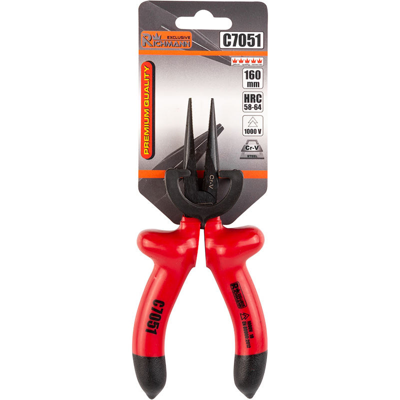 Szczypce wydłużone proste elektryczne 160mm | C7051 - Centrum Techniczne Gałązka