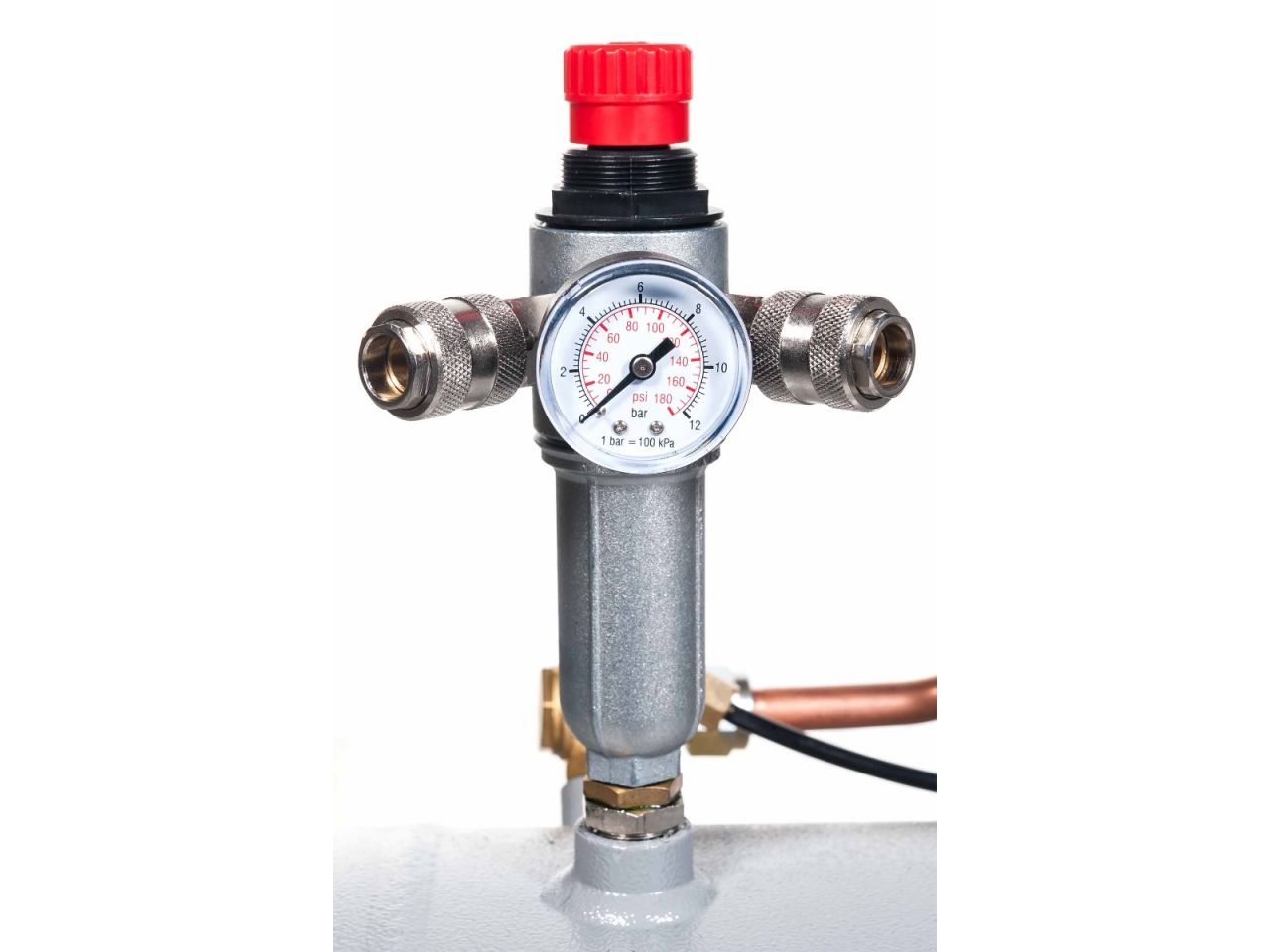 HK425-200 Sprężarka kompresor 200l dwutłokowy 317 l/min 10bar 400V. | 360563