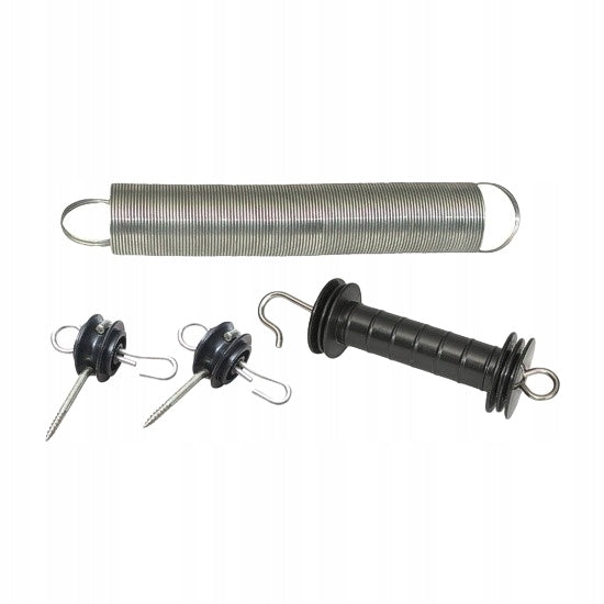 ZESTAW ELEKTRYZATOR DO OGRODZEŃ PASTWISK DUAL D4 UNIWERSALNE 3J DRUT + akcesoria