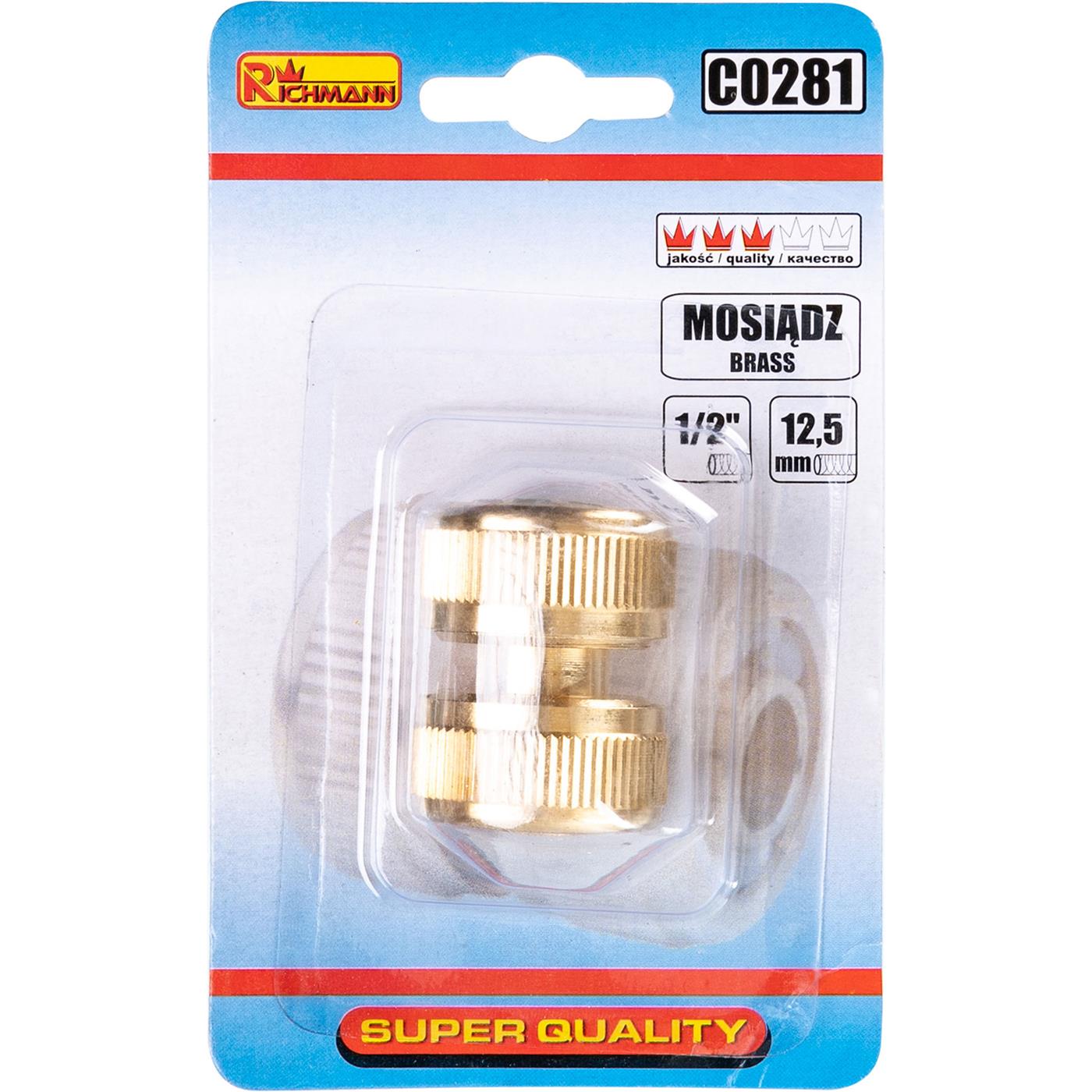 Reparator do węża ogrodowego 1/2 | C0281 - Centrum Techniczne Gałązka