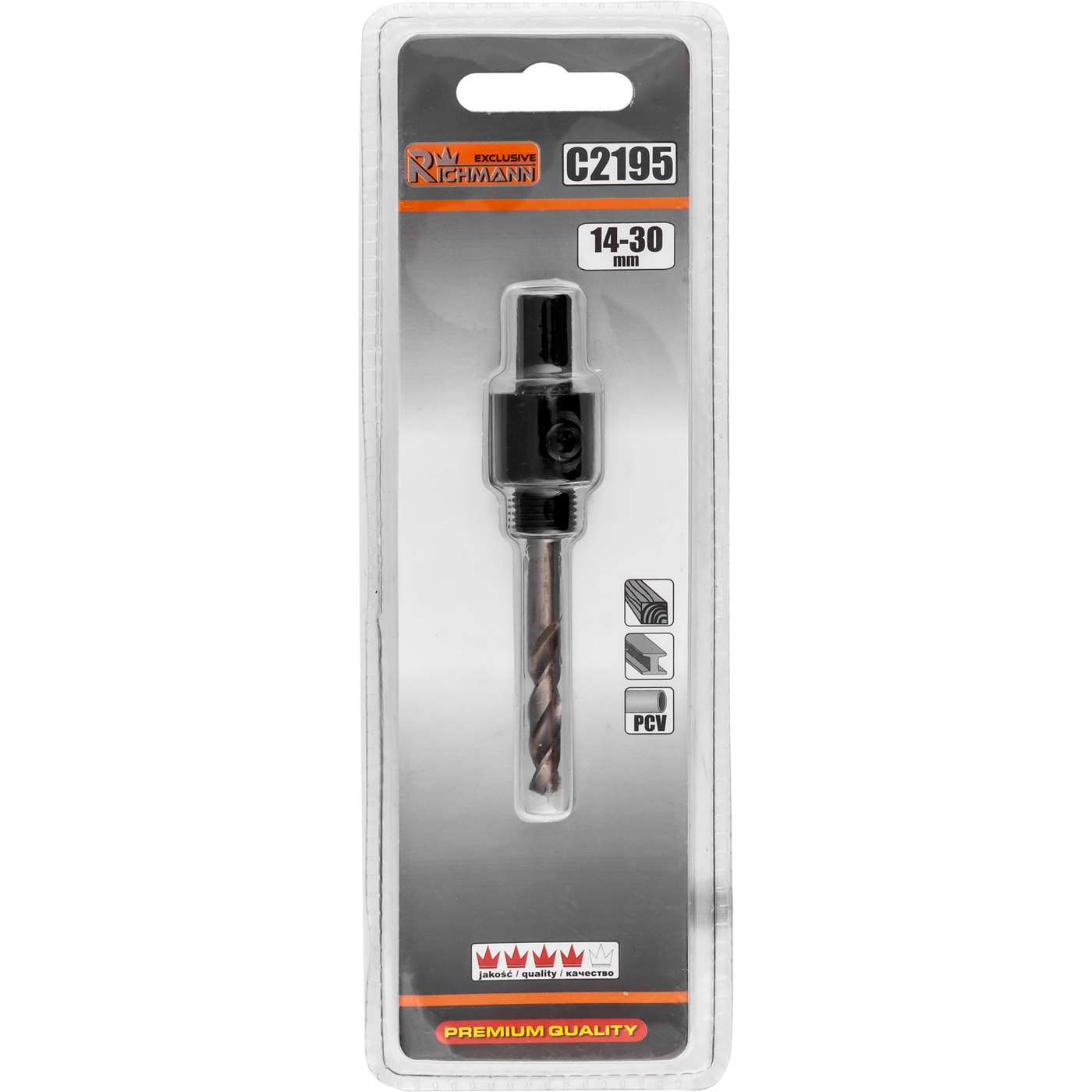 Uchwyt do otwornic bimetal 14-30 mm | C2195 - Centrum Techniczne Gałązka