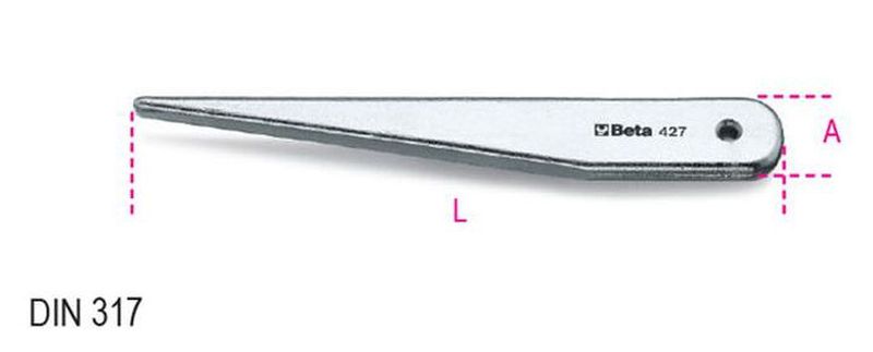 Wybijak do uchwytów morse'a 1 | 427/0