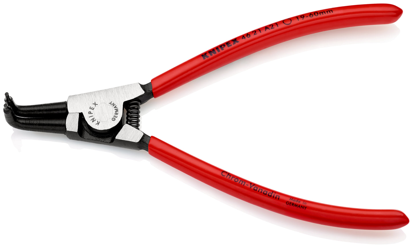 Szczypce do pierścieni Segera proste zewnętrzne 170 mm | 46 21 A21