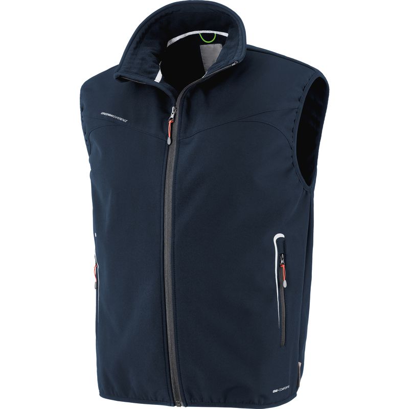 KAMIZELKA ROBOCZA SOFTSHELL JACKSON GRANATOWA ROZMIAR 2XL | 422094/XXL