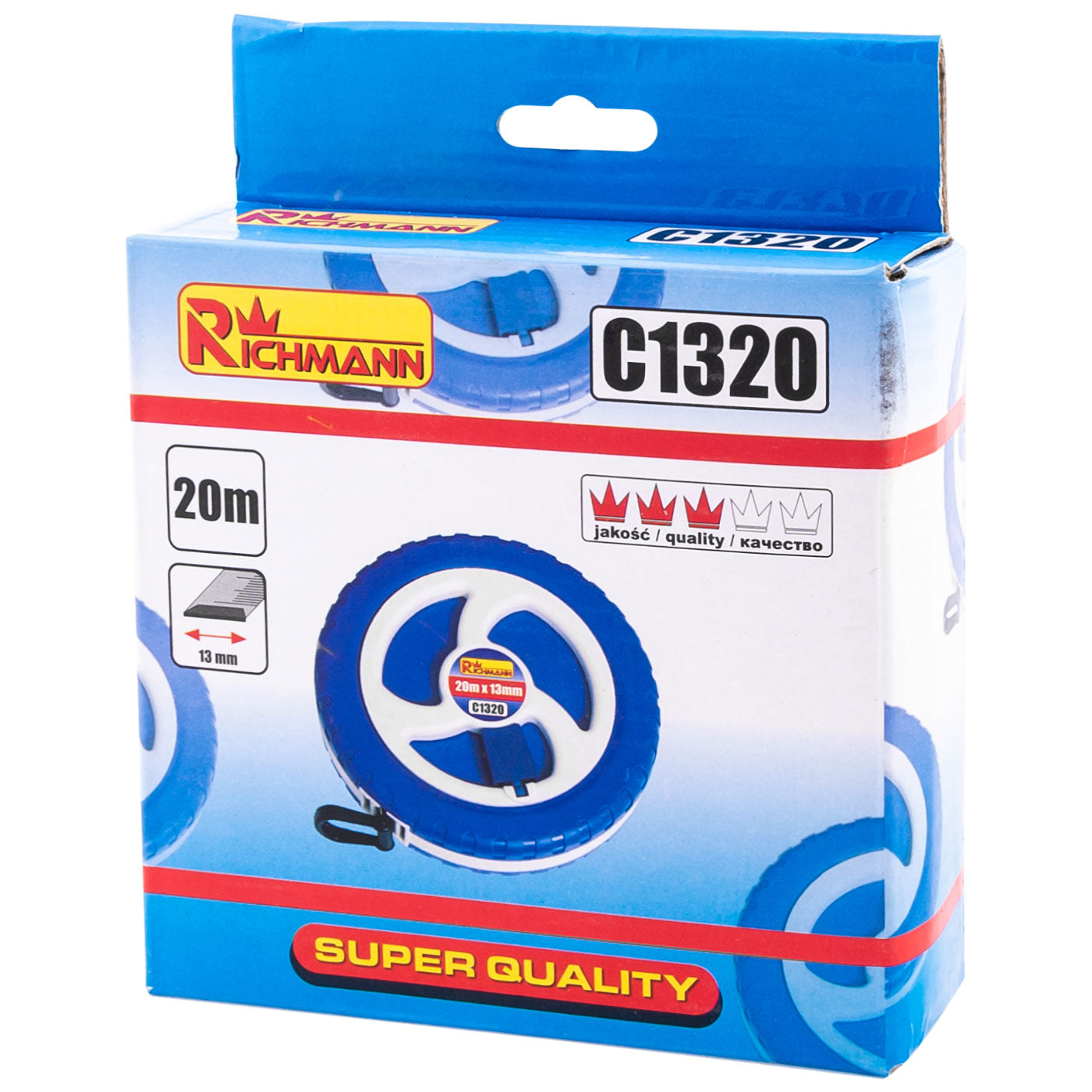 Miara zwijana z fiberglass 30m | C1330