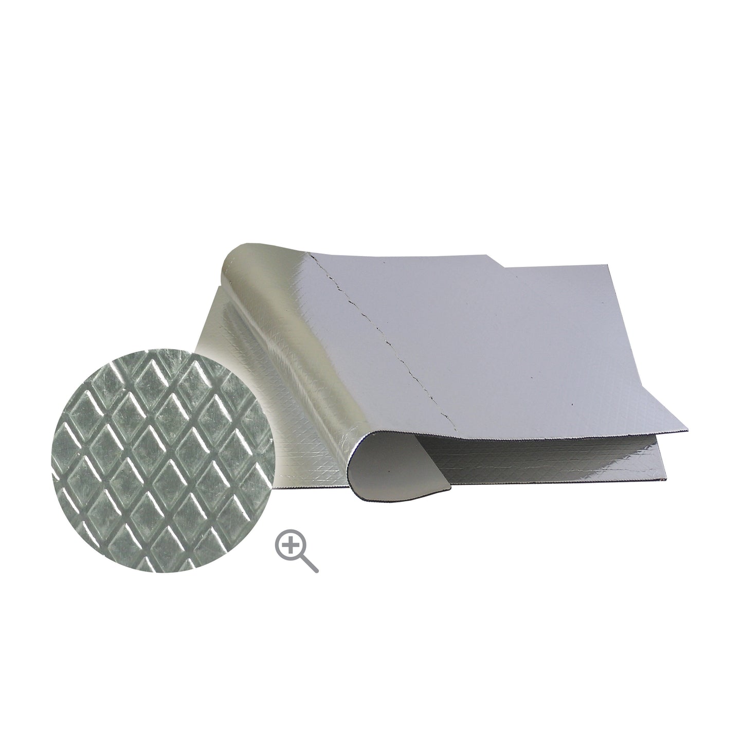 Mata samoprzylepna aluminiowa głusząca 50x50cm | 006011 - Centrum Techniczne Gałązka