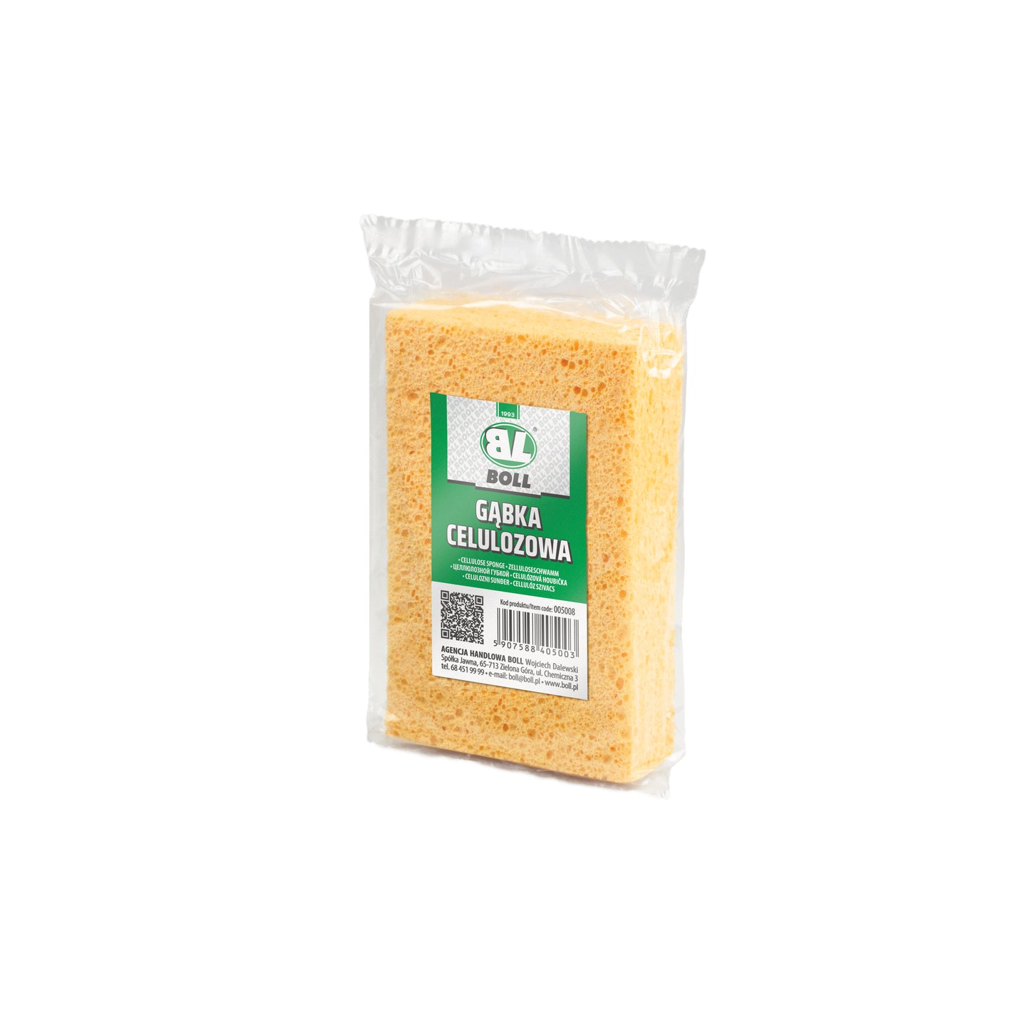 Gąbka celulozowa 135x90x35mm | 005008 - Centrum Techniczne Gałązka