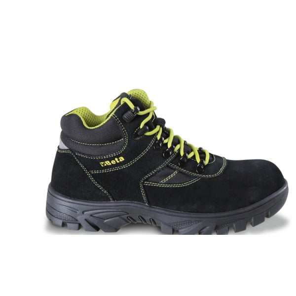 Trzewiki bezpieczne zamszowe z wstawkami z nylonu wodoodporne 7238WR - Centrum Techniczne Gałązka