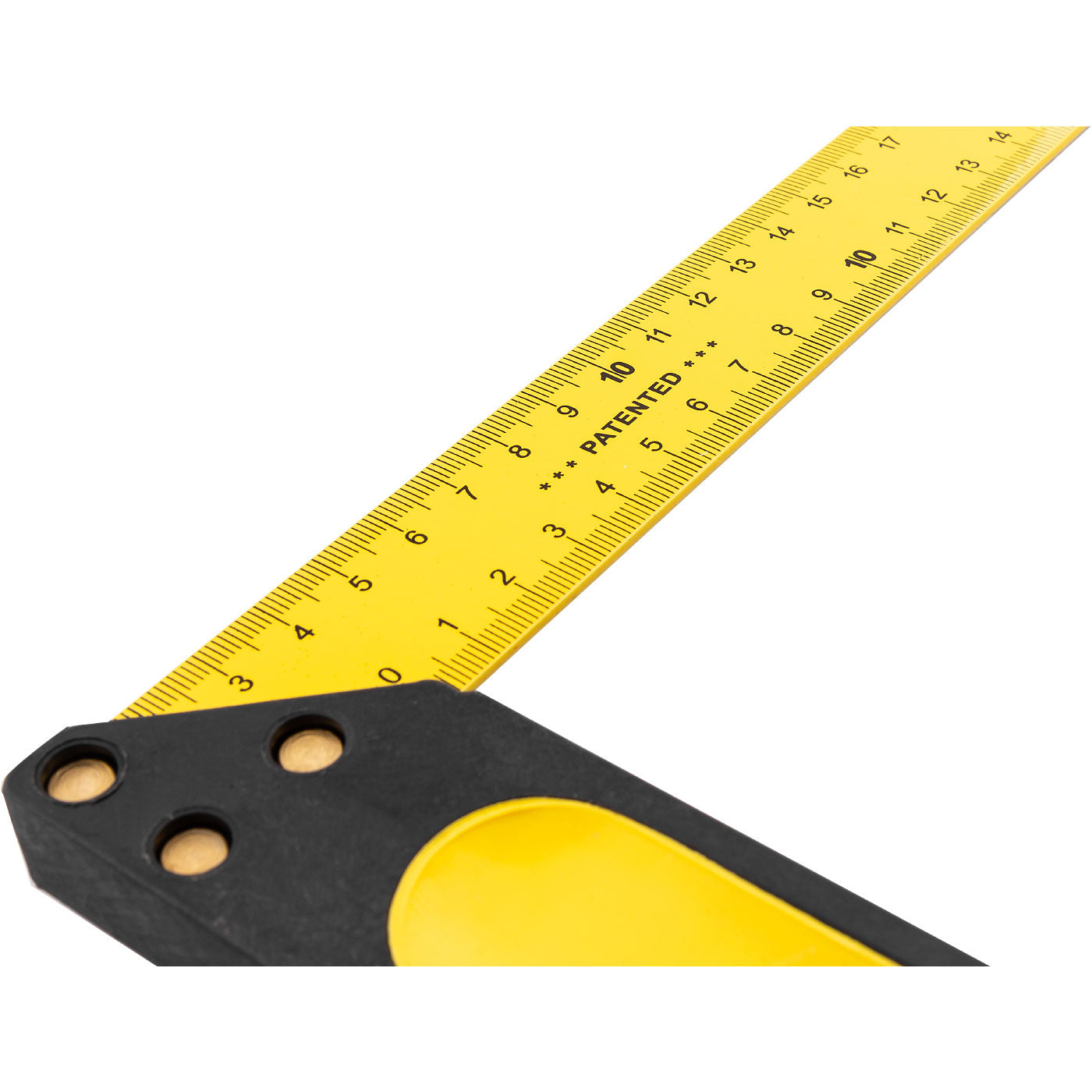 Kątownik stalowy stolarski żółty 750 mm | C1372 - Centrum Techniczne Gałązka