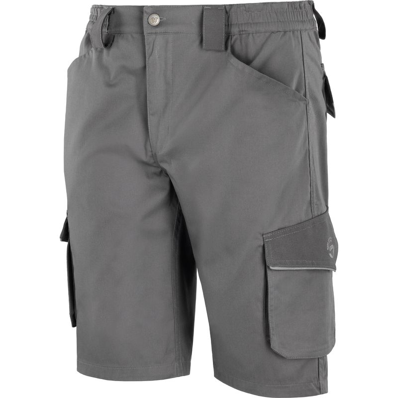 Spodnie krótkie T/C CONVOY szare r.3XL – wygodne, trwałe i przewiewne| 437072/XXXL