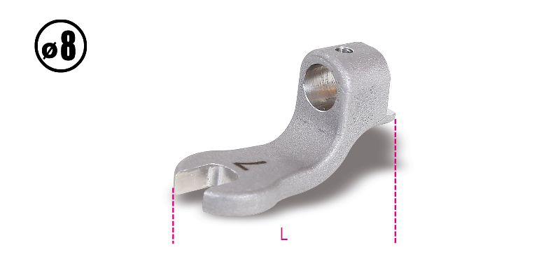 Głowica z kluczem płaskim 10mm do 604B/5 i 604B/10 | 641/10