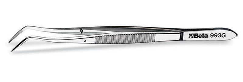 Pęseta odgięta 160mm | 993G