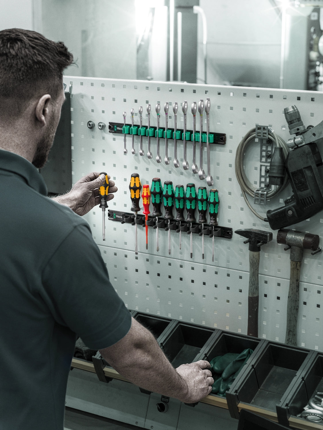 Zestaw wkrętaków + listwa magnetyczna 9650 9cz. | 05051012001