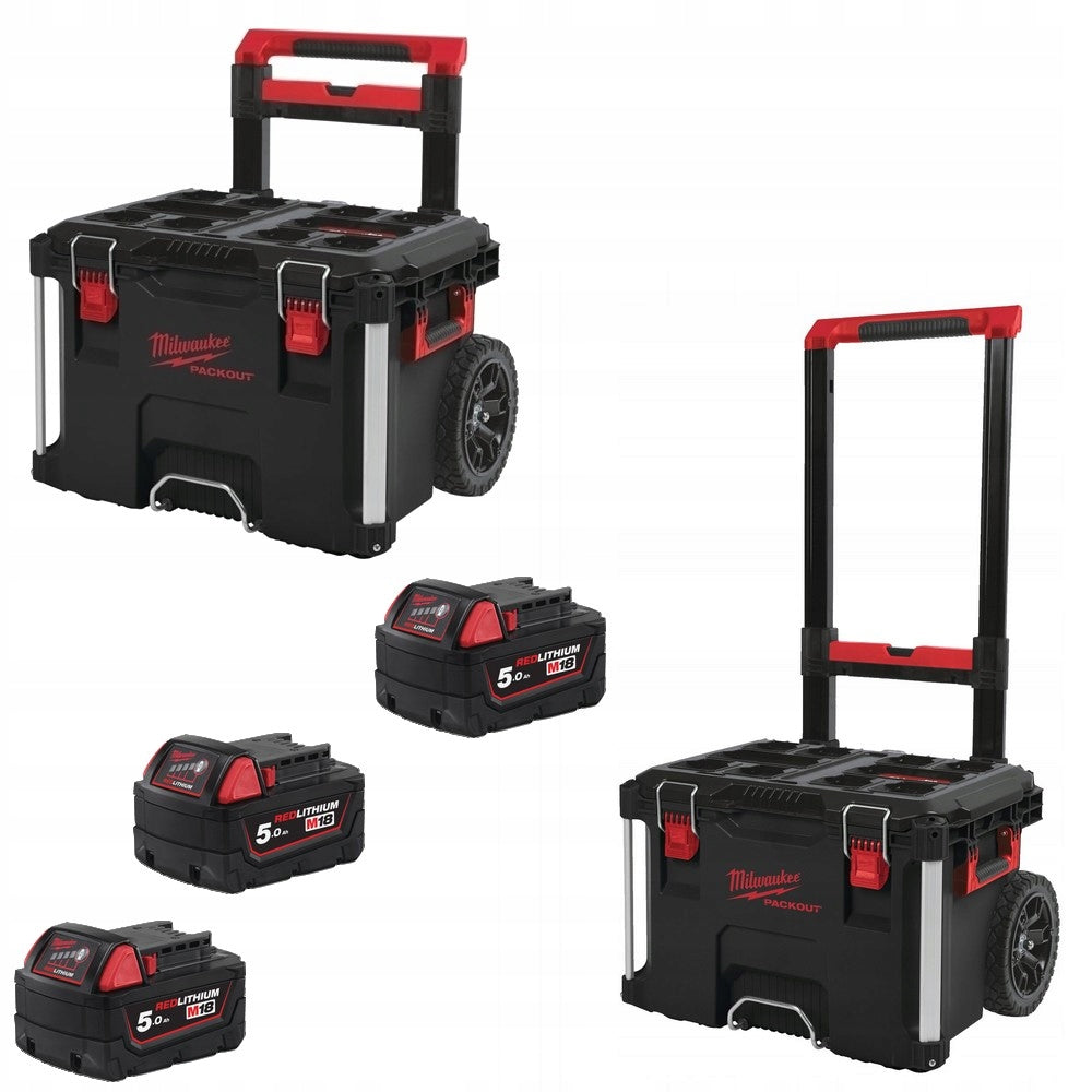 ZESTAW ELEKTRONARZĘDZI COMBO KOMPLET 7SZT 3X5AH KUFER | 301/50