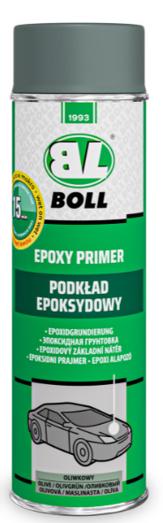 Podkład epoksydowy w sprayu OLIWKOWY 500 ml zapewnia trwałą ochronę i estetyczne wykończenie | 00140143