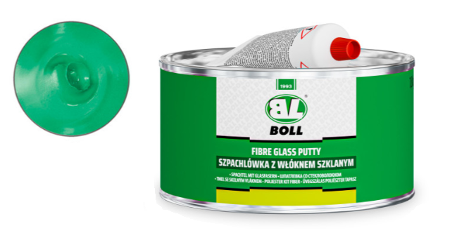 Szpachlówka z włóknem szklanym 750 g wytrzymała i odporna na uszkodzenia mechaniczne | 002008