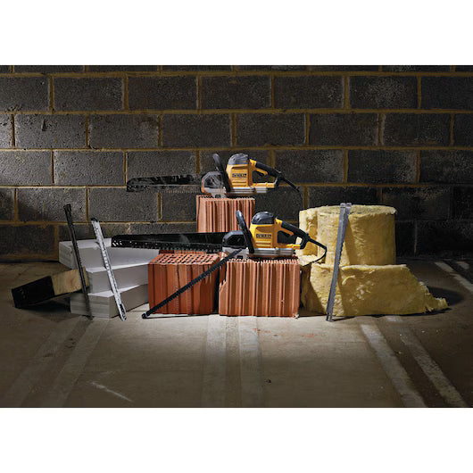 Pilarka DeWALT ALLIGATOR 430 mm porot. kl. 20, precyzyjna i wydajna do cięcia drewna i materiałów drewnopochodnych | DWE398-QS