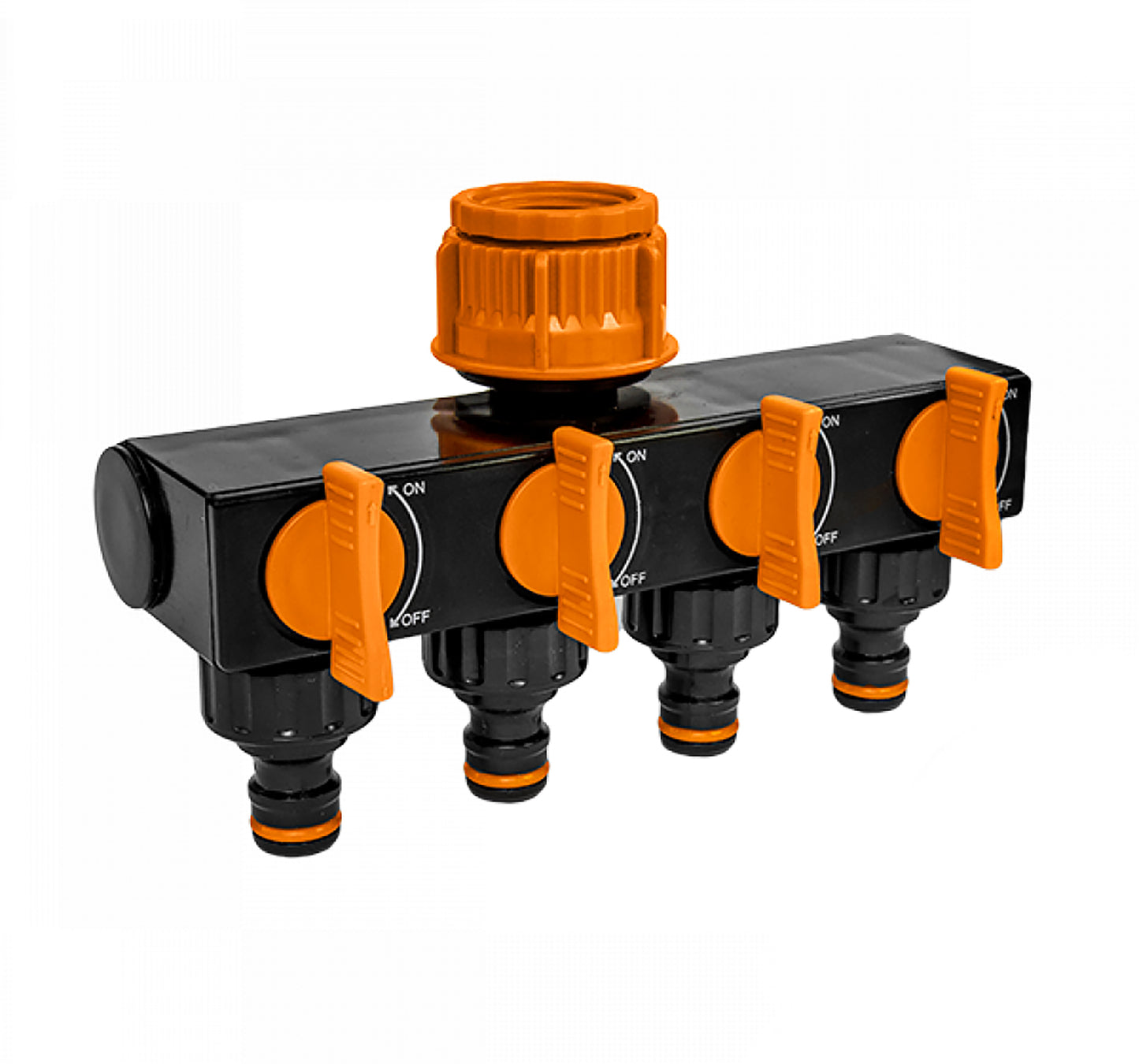 BLACK LINE Rozdzielacz 4-drożny z zaworami | ECO-PWB3033