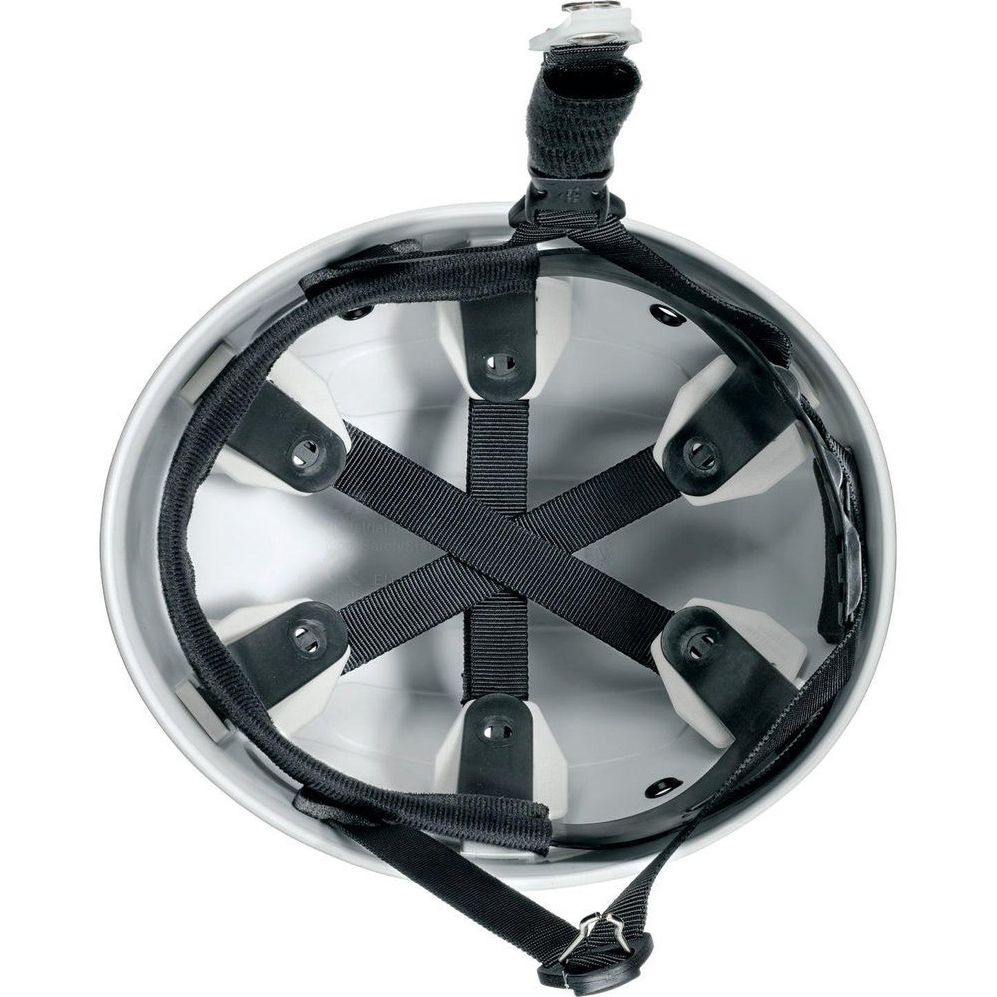 Hełm ochronny H5 z tworzywa ABS biały – lekki i wytrzymały kask BHP | 131110