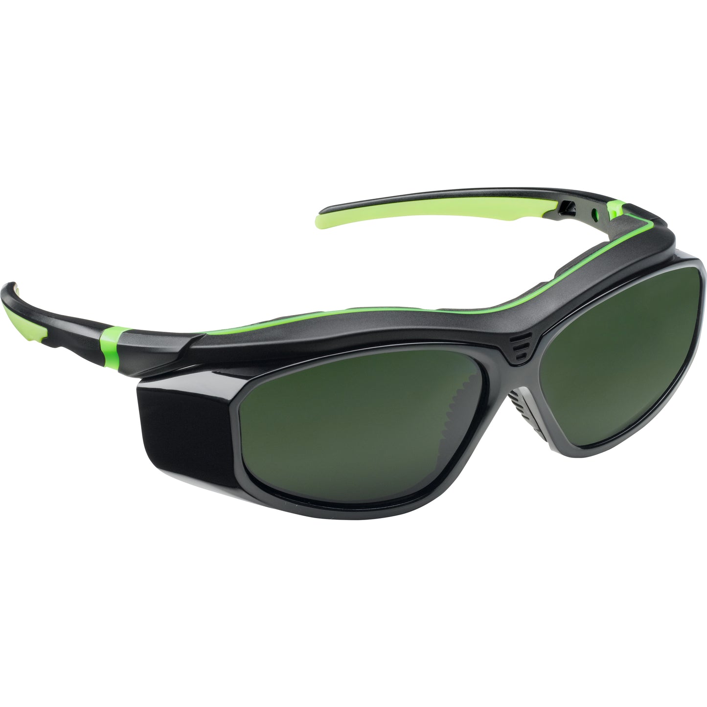 Okulary ochronne OSMW do spawania zielone odporne na iskry i promieniowanie | 162063