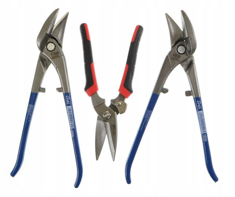 Zestaw nożyc do blachy D216-280(L/P)+ D52-2 proste | D216-280/SET3