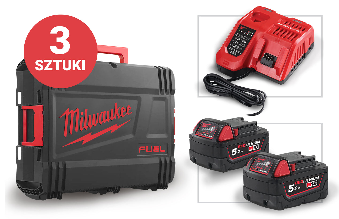 ZESTAW ELEKTRONARZĘDZI COMBO KOMPLET 3SZT 2X5AH dla monterów mebli | 301/17