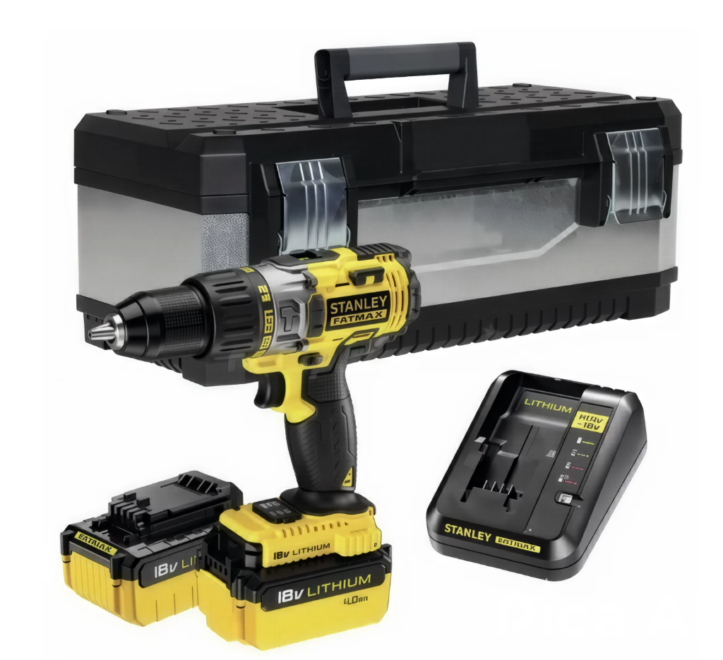 Wiertarko-wkrętarka 18V 2x4,0Ah z ładowarką i kufrem – Wszechstronna i gotowa do pracy w każdych warunkach| FMCK625M2G-QW