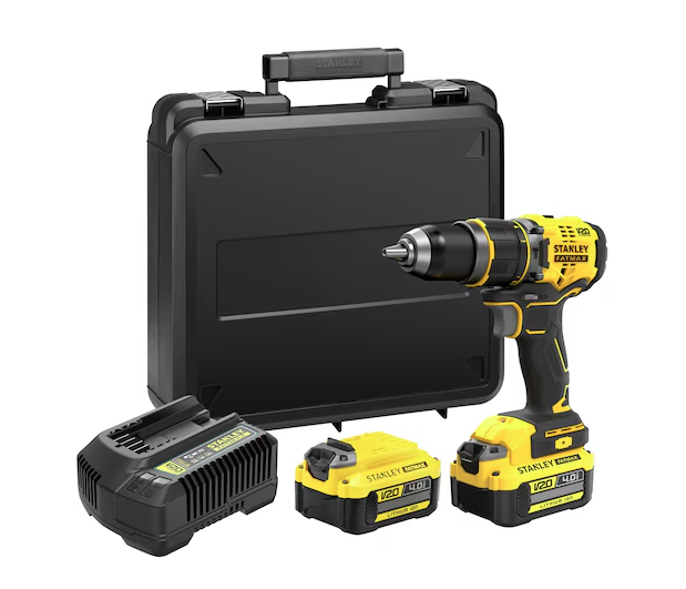 Wiertarko-wkrętarka V20 18V 80Nm – 2x4,0Ah i walizką transportową | SFMCD721M2K-QW