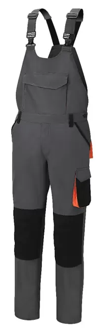 SPODNIE ROBOCZE NA SZELKACH 2XL 7933G | 7933G/XXL