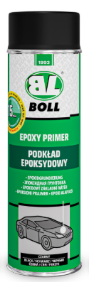 Podkład epoksydowy w sprayu CZARNY 500 ml gwarantuje trwałą ochronę i doskonałą przyczepność | 00140141