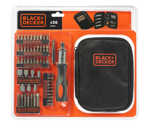 Zestaw wkrętaków 56-częściowy – praktyczny komplet do precyzyjnych i domowych prac | A7104