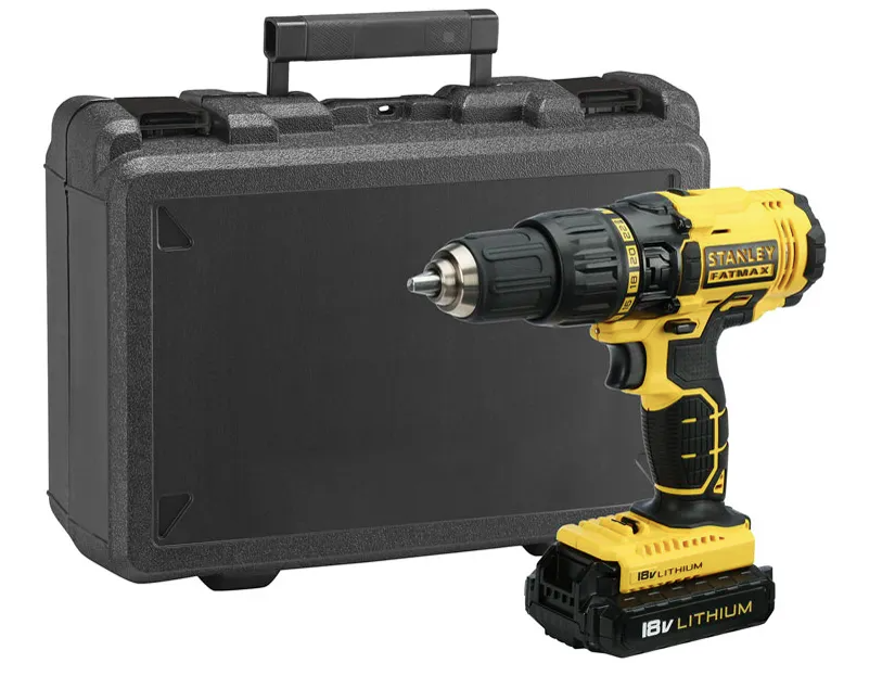 Wiertarko-wkrętarka udarowa 18V 2x1,3Ah z ładowarką i walizką – Kompaktowa i wszechstronna do każdego zadania | FMC626C2K