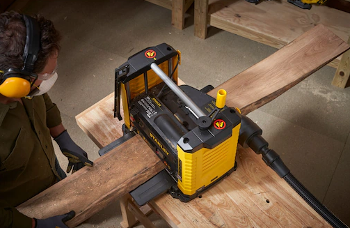 Strugarka grubościówka 1800W – precyzyjna, do drewna, regulacja głębokości strugania| STP18-QS