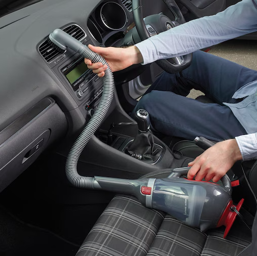 Odkurzacz samochodowy 12V, pojemność 610 ml – Poręczny i skuteczny do szybkiego sprzątania auta | ADV1200