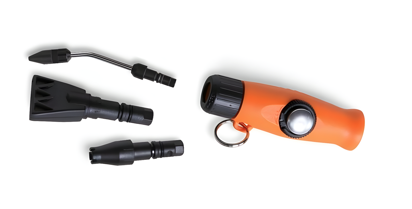 Pistolet do przedmuchiwania mini z zestawem 3 końcówek narzędzie warsztatowe | 1949P/U3