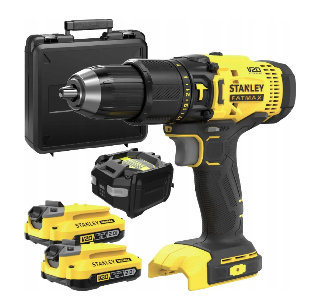 Wiertarko-wkrętarka V20 18V 50Nm – 2 x 2,0Ah akumulatory, lekka i wydajna | SFMCD711D2K-QW