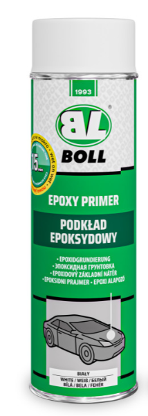 Podkład epoksydowy w sprayu BIAŁY 500 ml zapewnia trwałą ochronę i przyczepność | 00140142